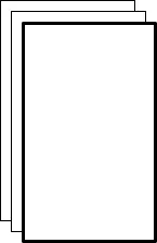 Stack view wireframe showing page navigation