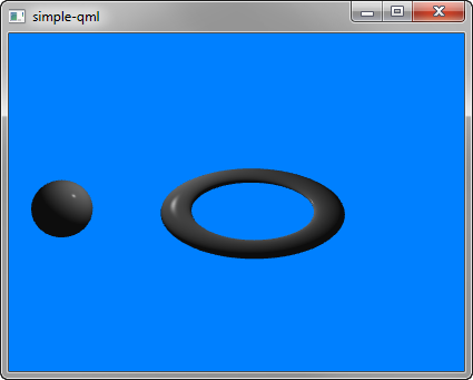 Screenshot of how a 3d object is rendered