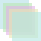 Stack view showing visibility behavior