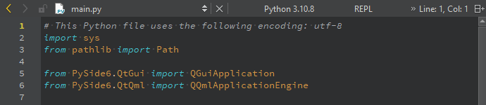 Python version on the Edit mode toolbar