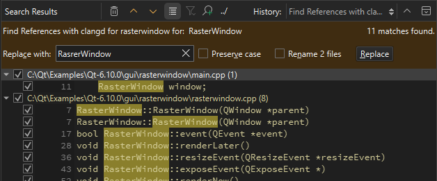 Rename Symbol Under Cursor