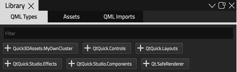 Available imports in QML Types
