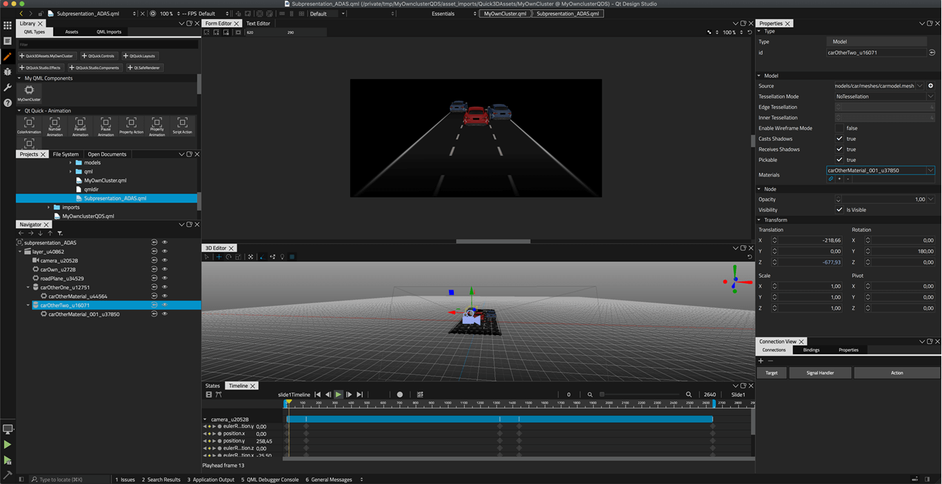 Replace objects in the 3D view