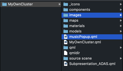 Move the QML stream files under the import's main folder