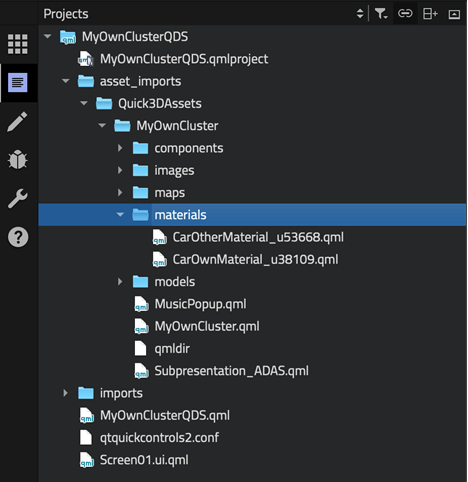 Project structure after clean-up