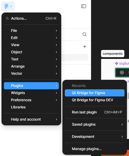 Qt Bridge for Figma plugin