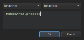 Inactive state when condition