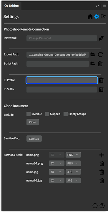 The ID Prefix field highlighted in the settings.