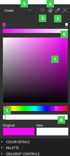 Color Picker view