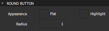 Round Button properties
