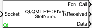 A Qt/QML Receive Block