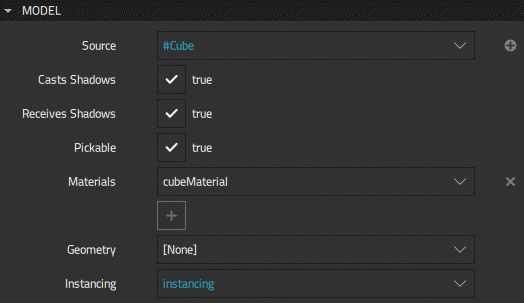 The Instancing property