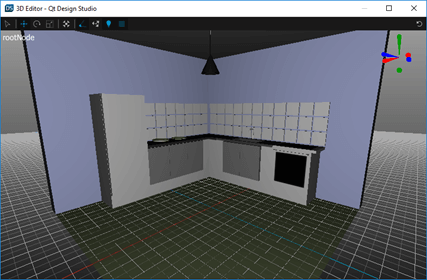 The Combined Scene in the Optimal 3D Scene