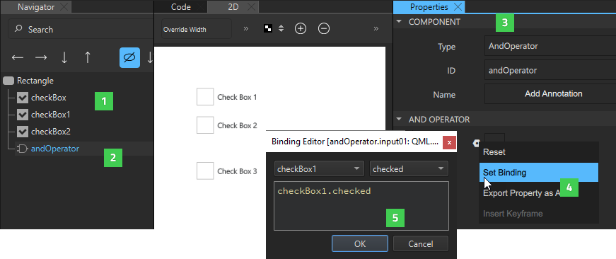 AND operator properties