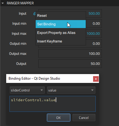 Range Mapper properties