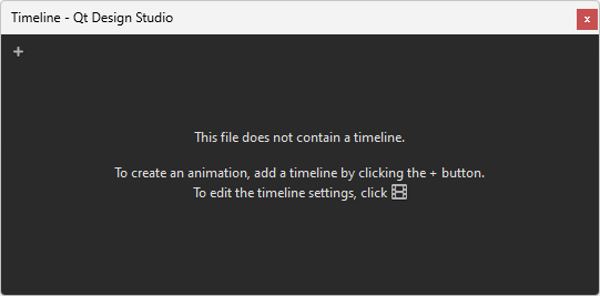 Create a new timeline animation.
