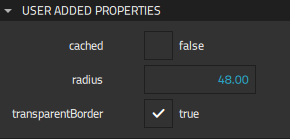 FastBlurItem component in Design mode