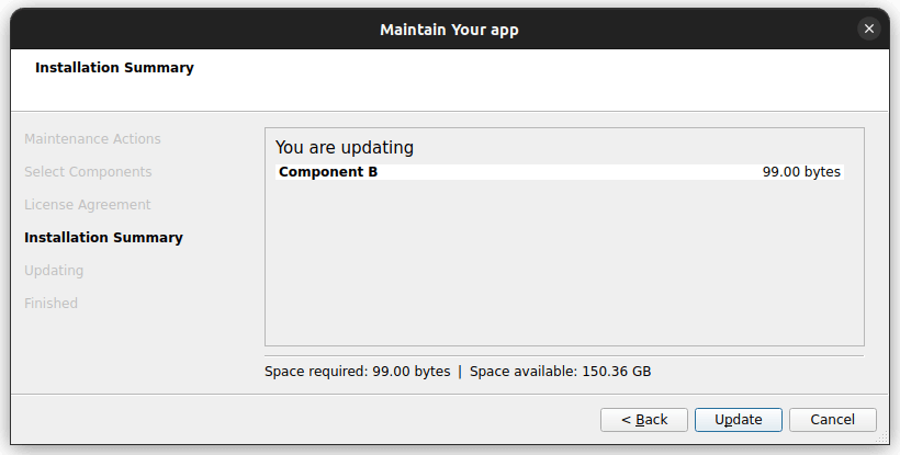 Ready to update page