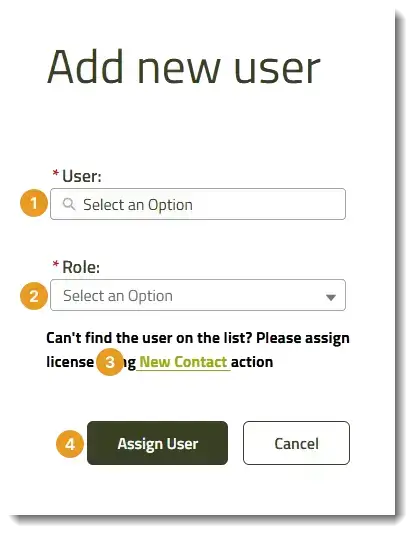 Add a user to an ACL in Qt Customer Portal