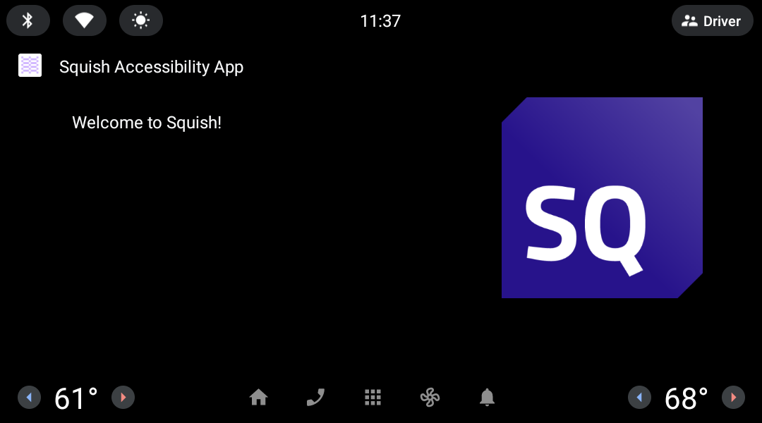 "Helper application for Android Automotive OS"