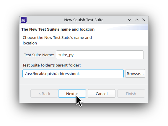 "Name & Directory page"