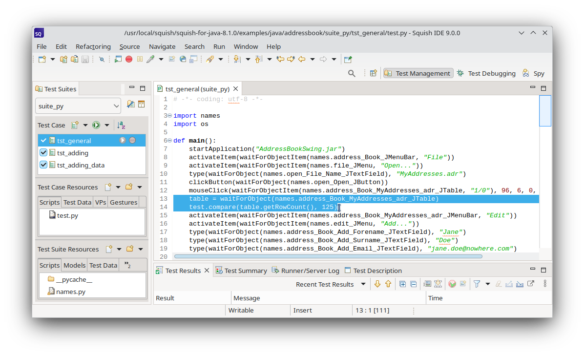 Manually entered verification points